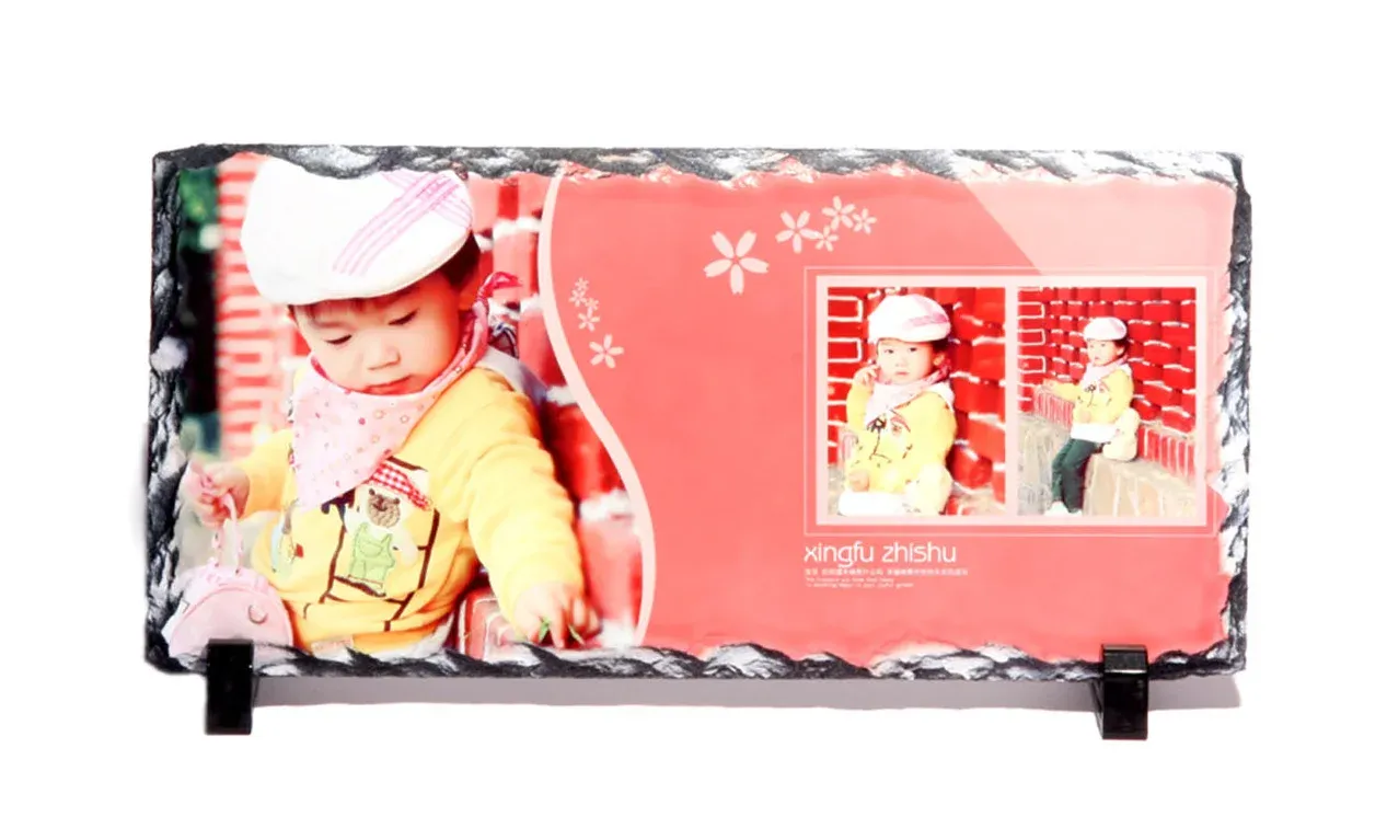 Regalo fotográfico personalizado sobre piedra